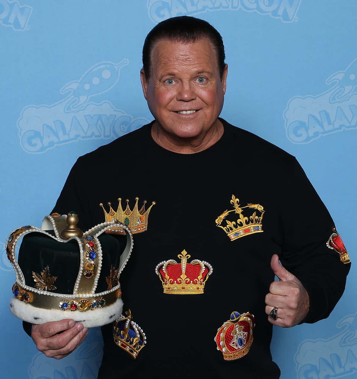 Legendary Pro Wrestler Jerry Lawler At Louisville Galaxycon, 2019 Wallpaper