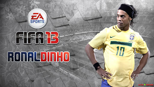 Legendary Ronaldinho Demonstrating His Exceptional Skills On The Football Field. Wallpaper