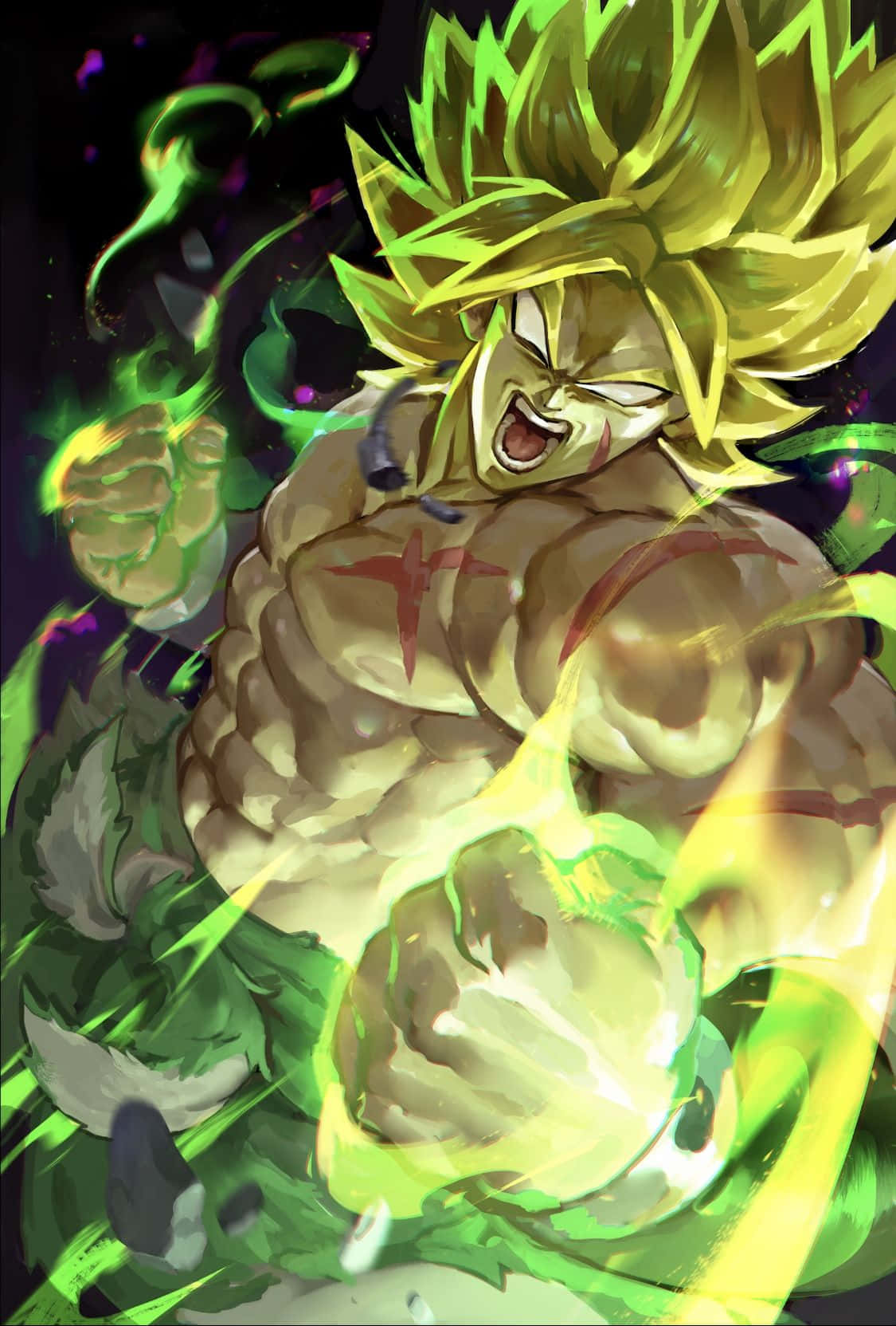 Legendary Super Saiyan Unleashed Wallpaper