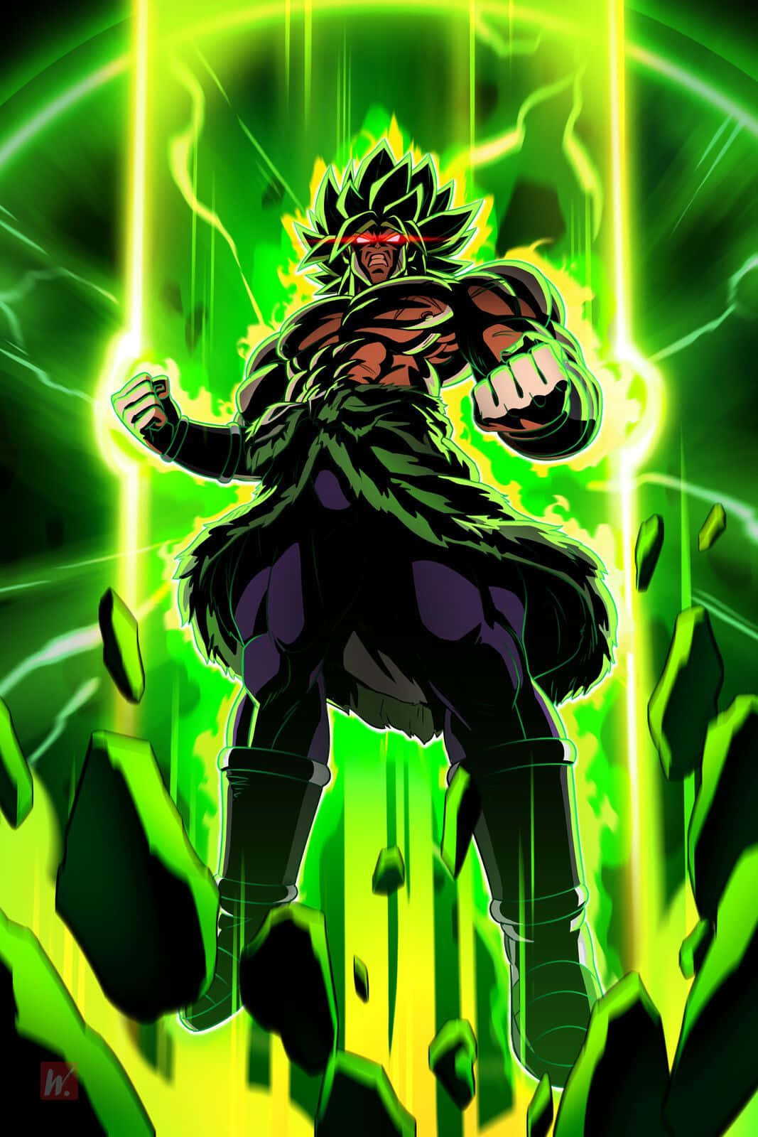 Legendary Super Saiyan Unleashed Wallpaper