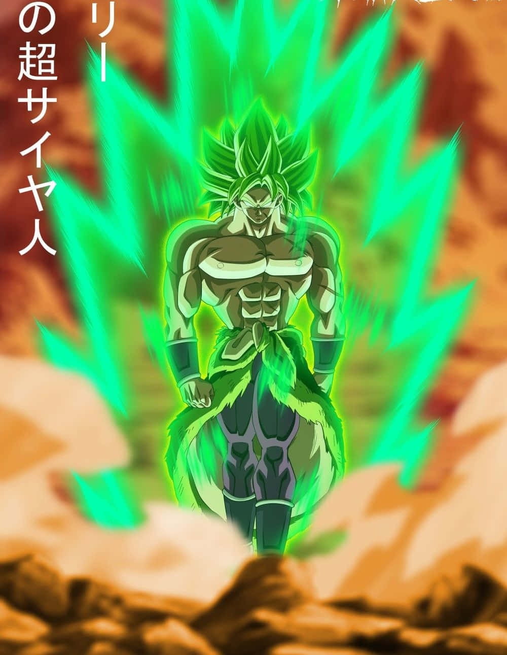 Legendary Super Saiyan Unleashed Wallpaper