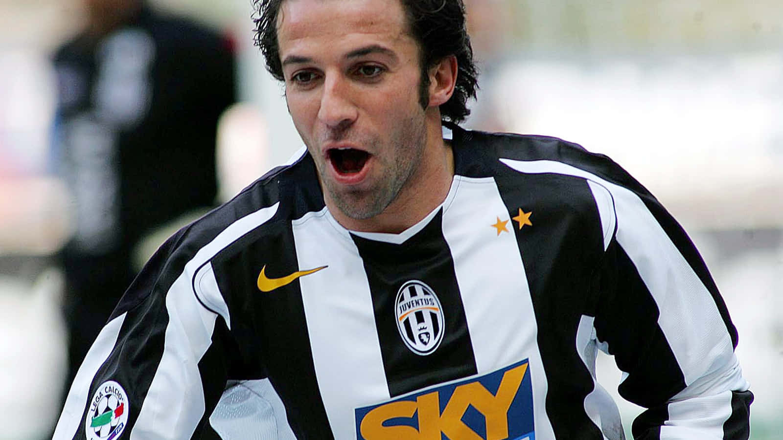 Legendary Team Captain Alessandro Del Piero In Action Wallpaper