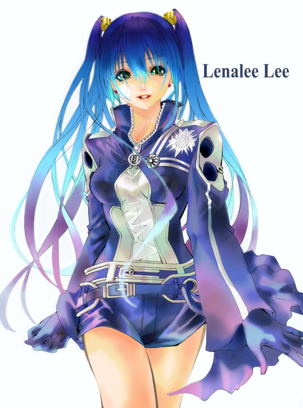 Lenalee Lee Anime Character Illustration Wallpaper