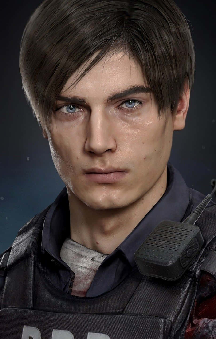 Leon Mugshot Resident Evil 2 Wallpaper