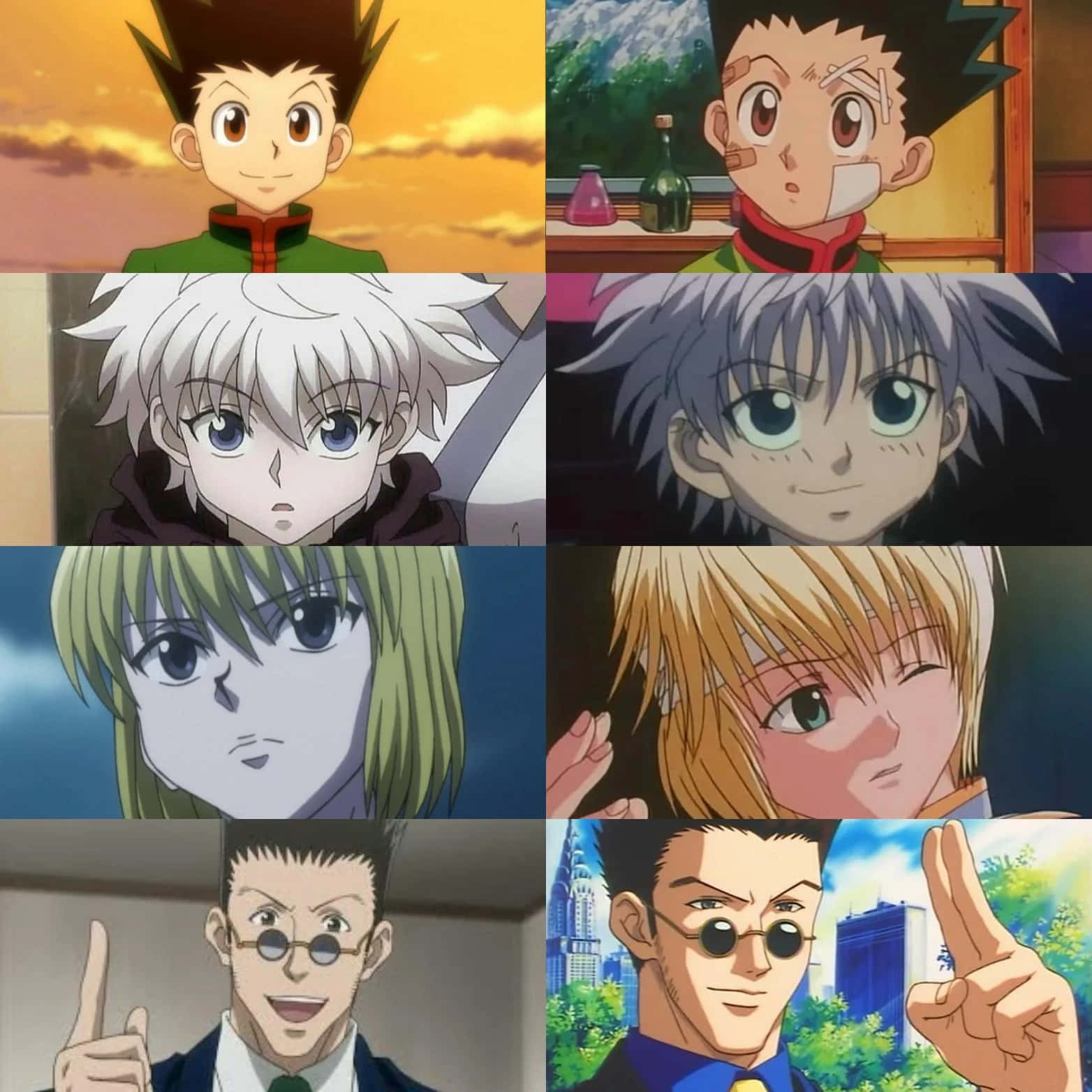 Leorio Paradinight: Confident And Stylish Wallpaper