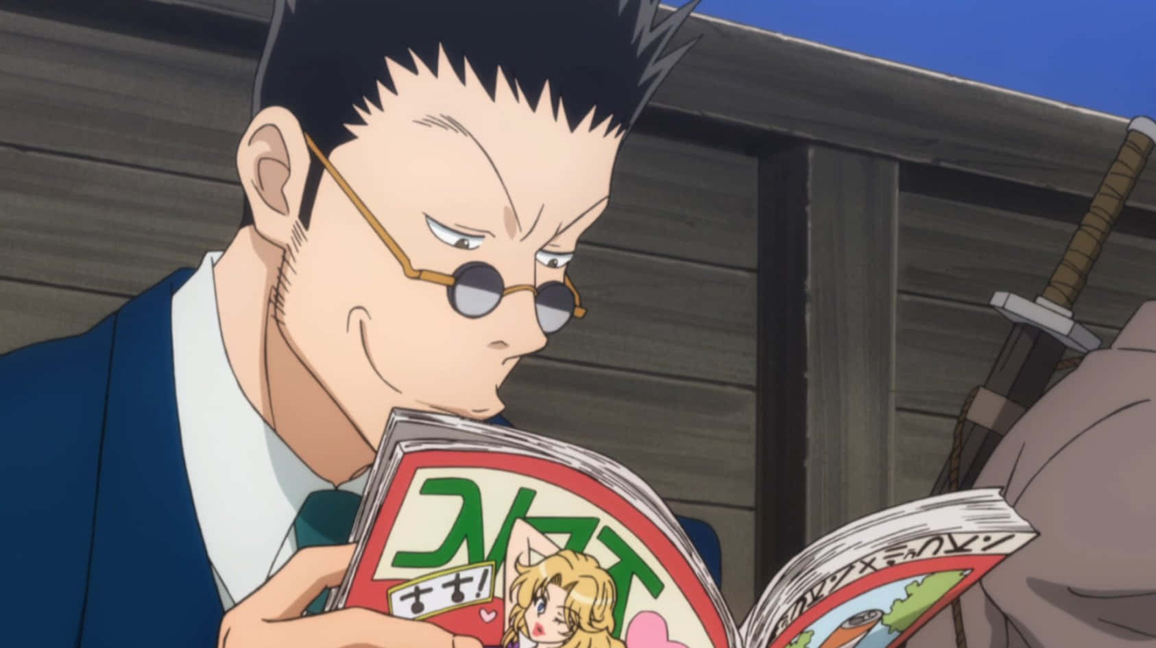 Leorio Paradinight, Master Of Nen And Hunter License Holder Wallpaper