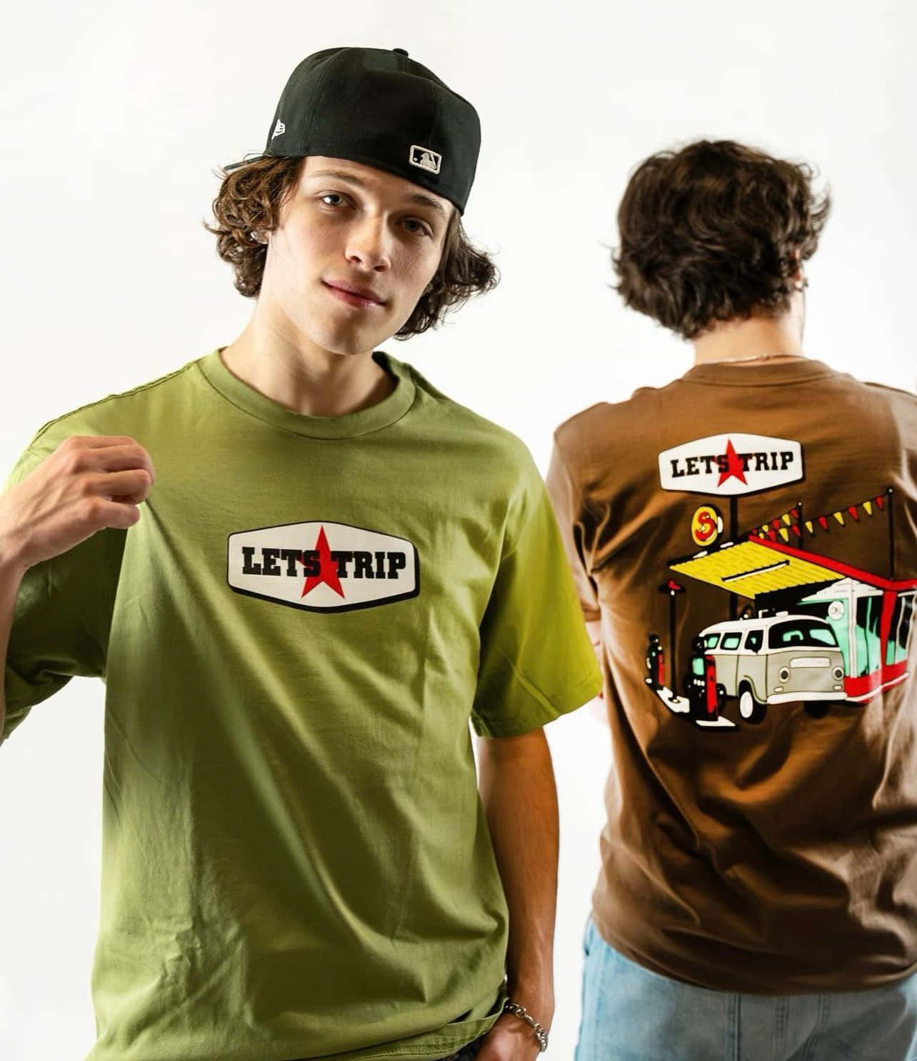 Let's Trip T Shirt Models Wallpaper