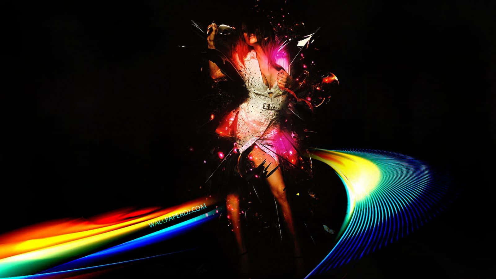 Let The Beat Take Control And Immerse Yourself In The World Of Electronic Dance Music. Wallpaper