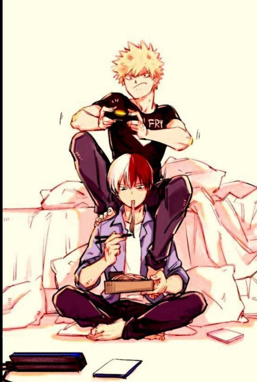 Let The World Be Your Oyster With Todobaku Wallpaper