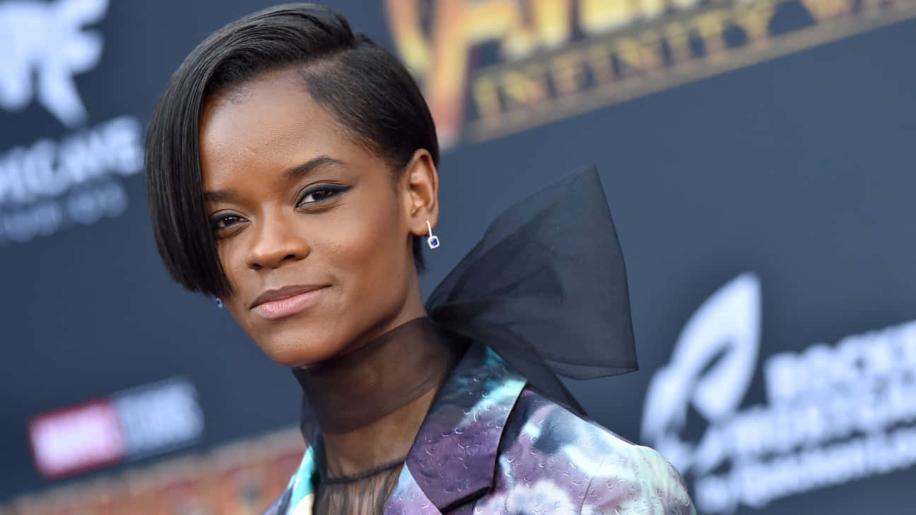 Letitia Wright Red Carpet Look Wallpaper