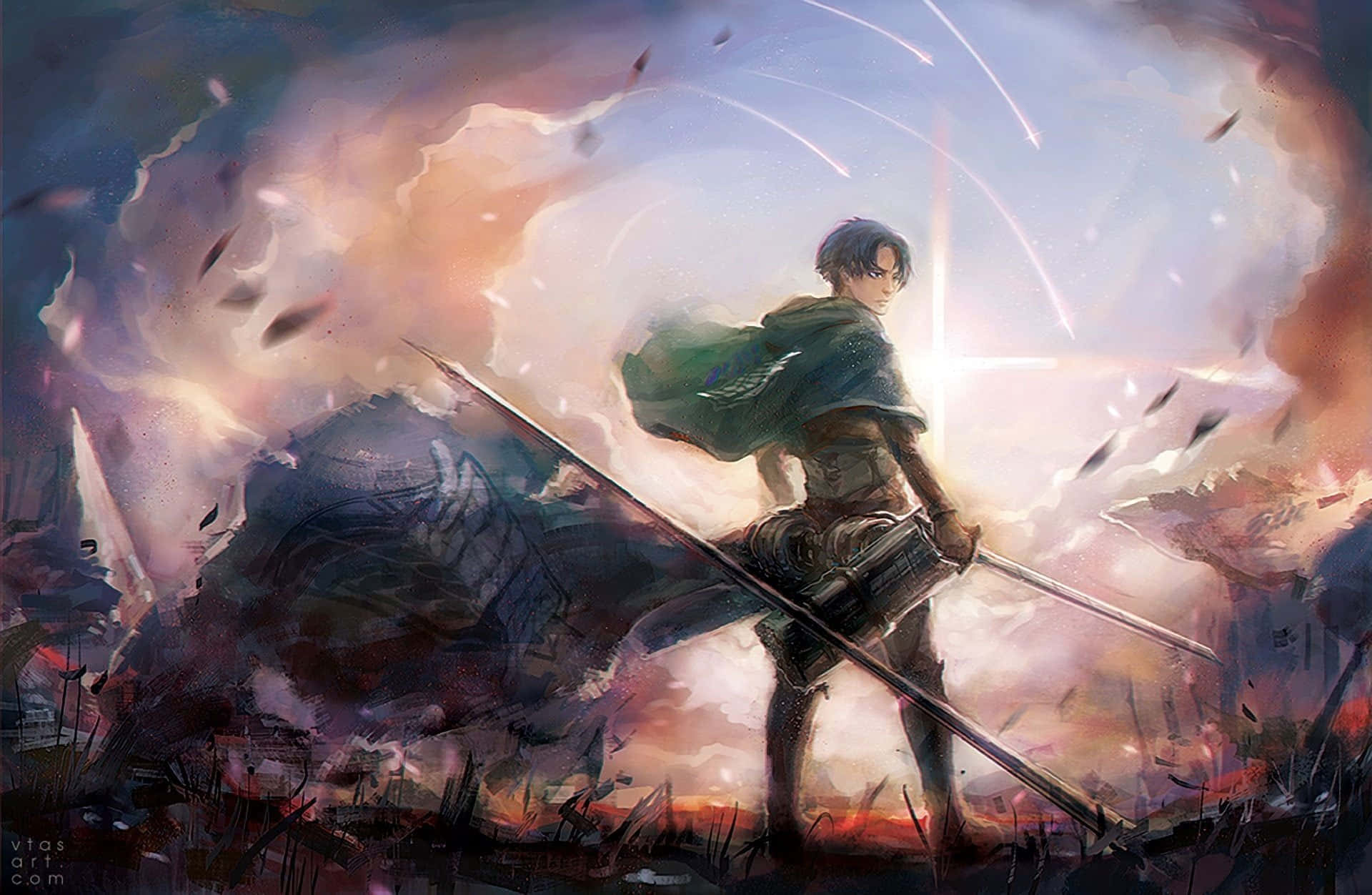 Levi Ackerman Desktop - Get Inspired Today! Wallpaper