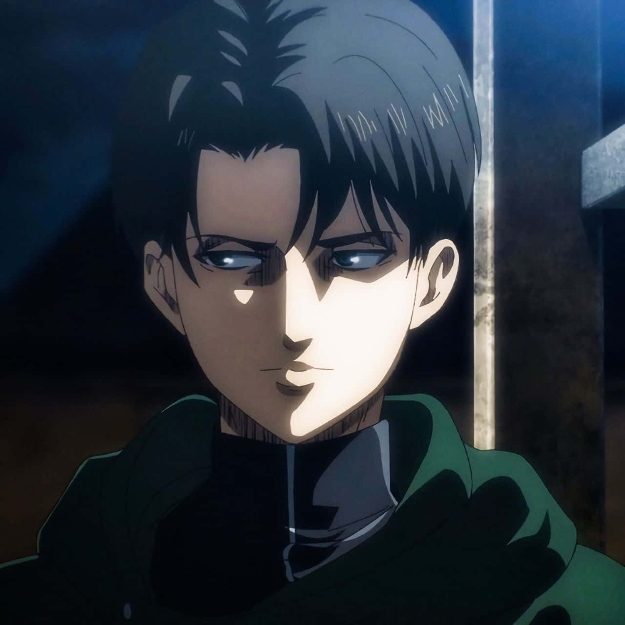 Levi Pfp Side Eye Wallpaper