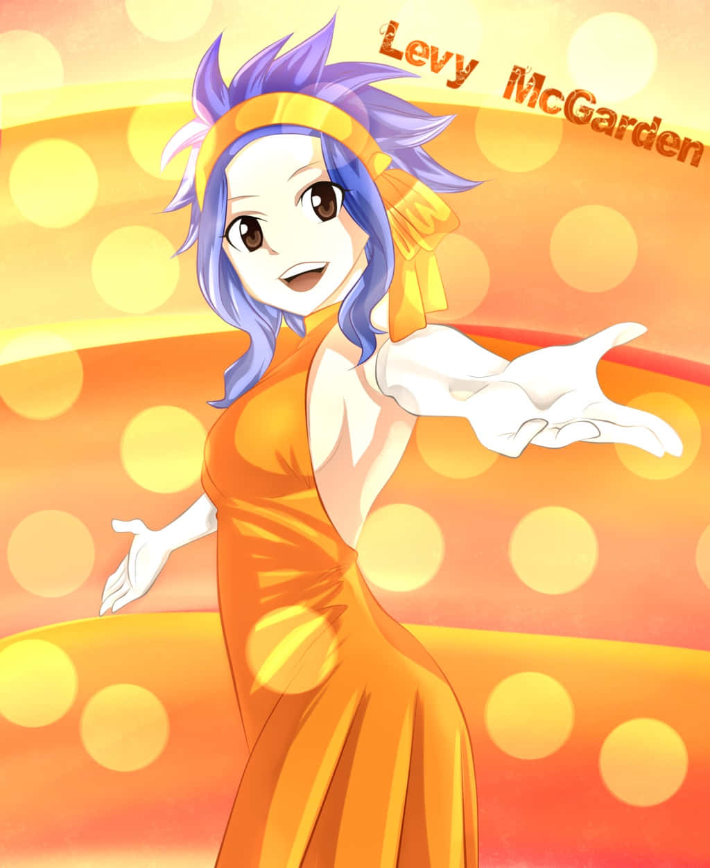 Levy Mcgarden - Fairy Tail's Skilled Mage Wallpaper