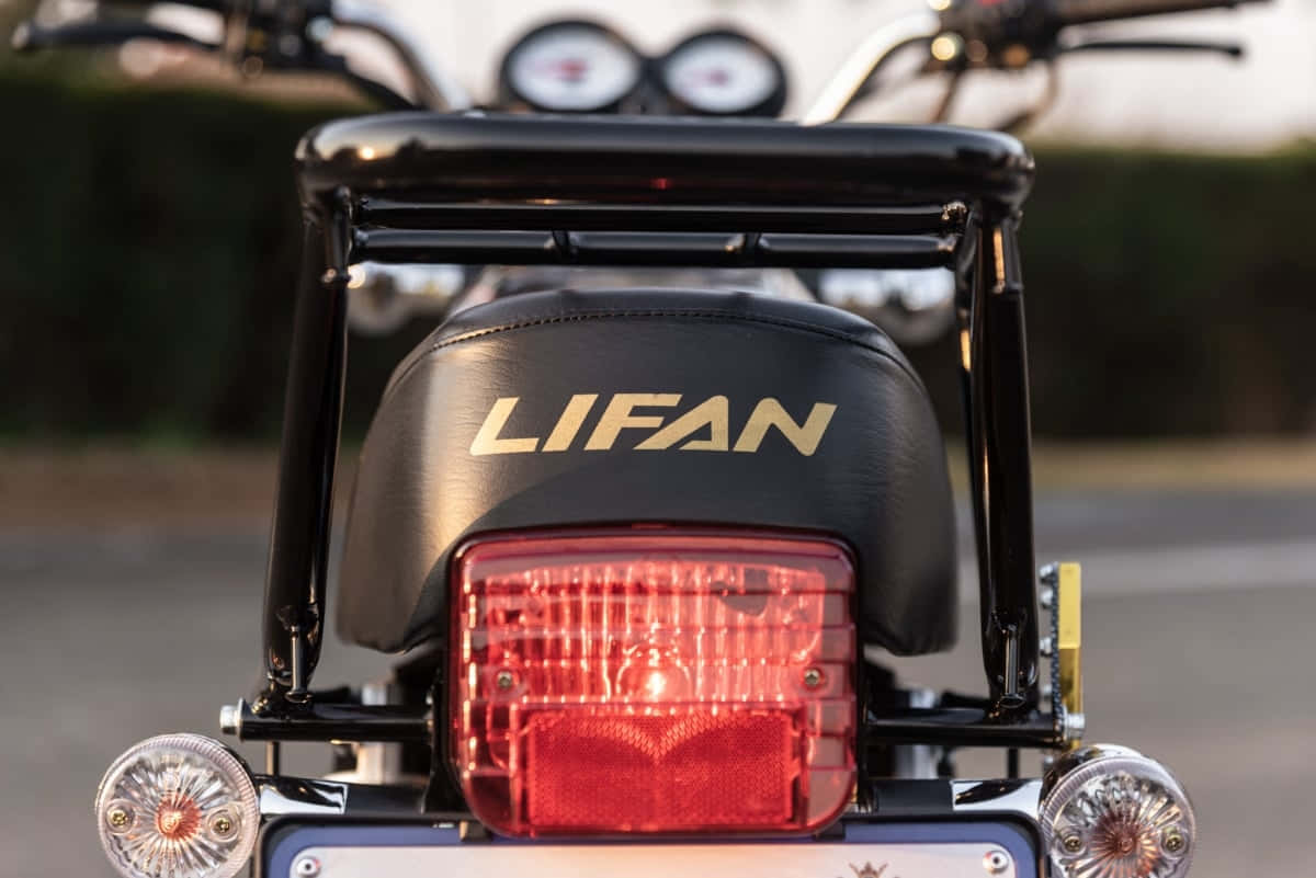 Lifan Motorcycle Rear View Wallpaper