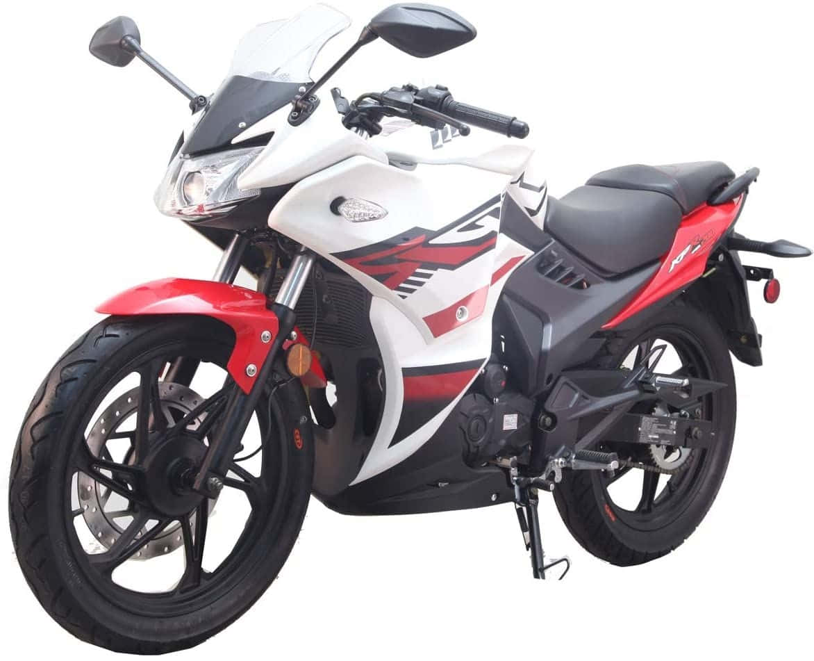 Lifan Sport Motorcycle White Red Wallpaper