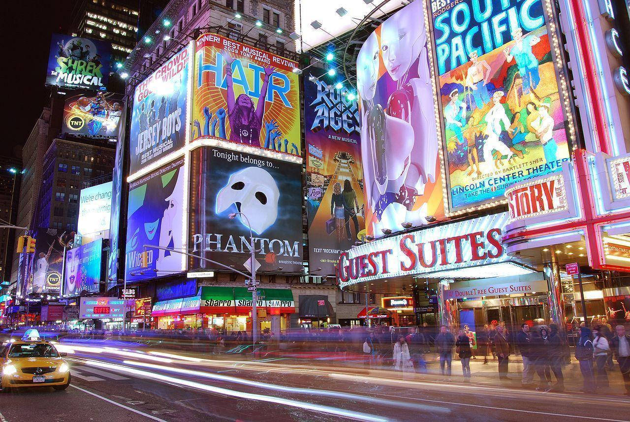 Lights, Camera, Broadway! Wallpaper