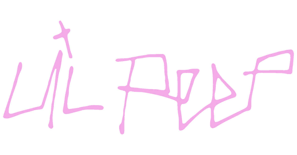 Lil Peep Logo 1200 X 628 Wallpaper