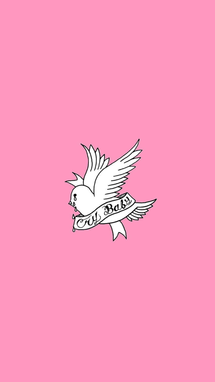 Lil Peep Logo 850 X 1511 Wallpaper