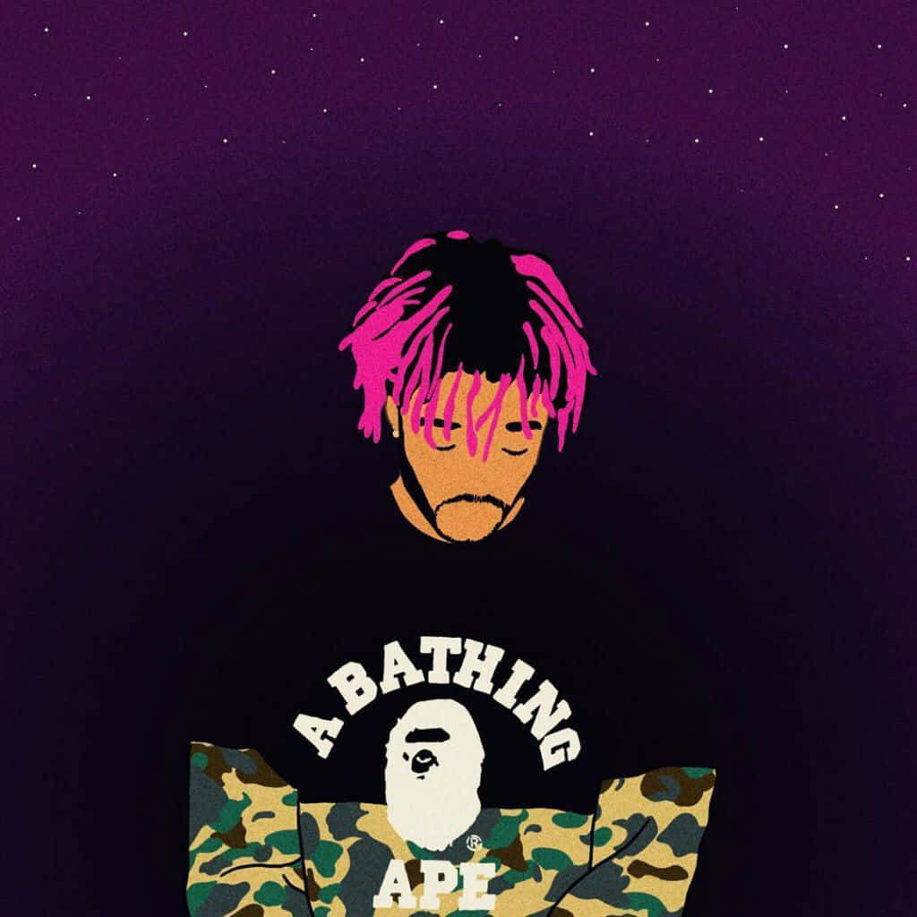 Lil Uzi Cartoon Vector Art Wallpaper