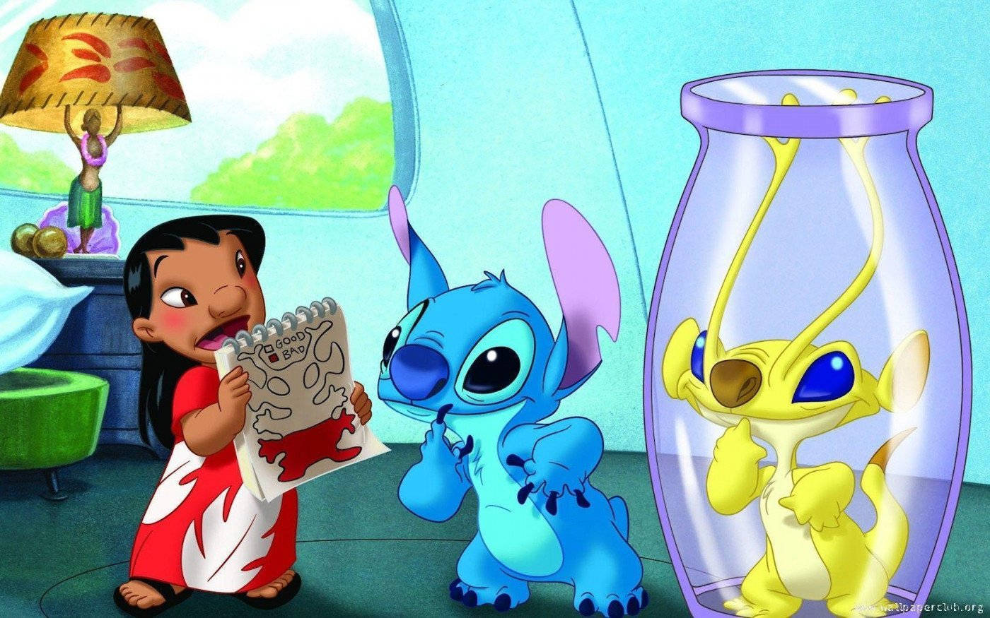 Lilo And Stitch Bonding Time Wallpaper