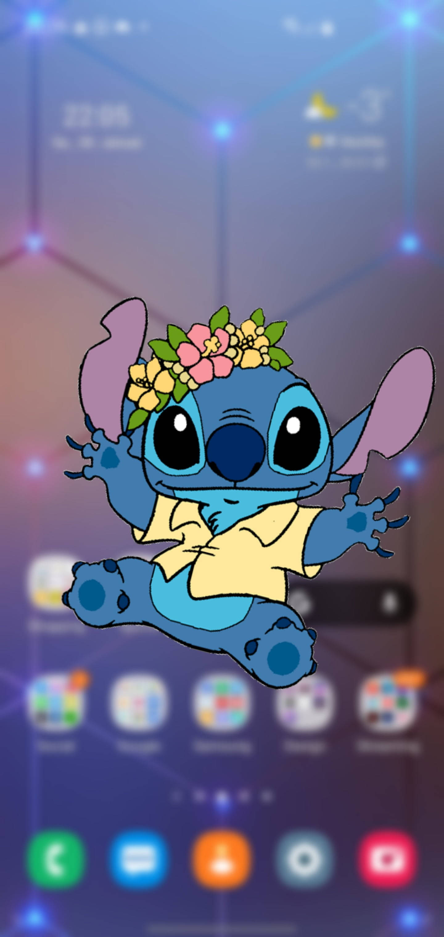 Lilo And Stitch Iphone Screen Wallpaper