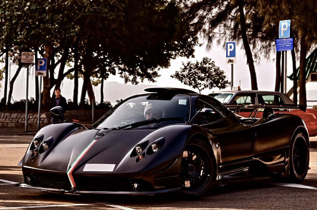 Limited Edition Pagani Zonda Tricolore Showcases Its Stunning Design And Colors. Wallpaper