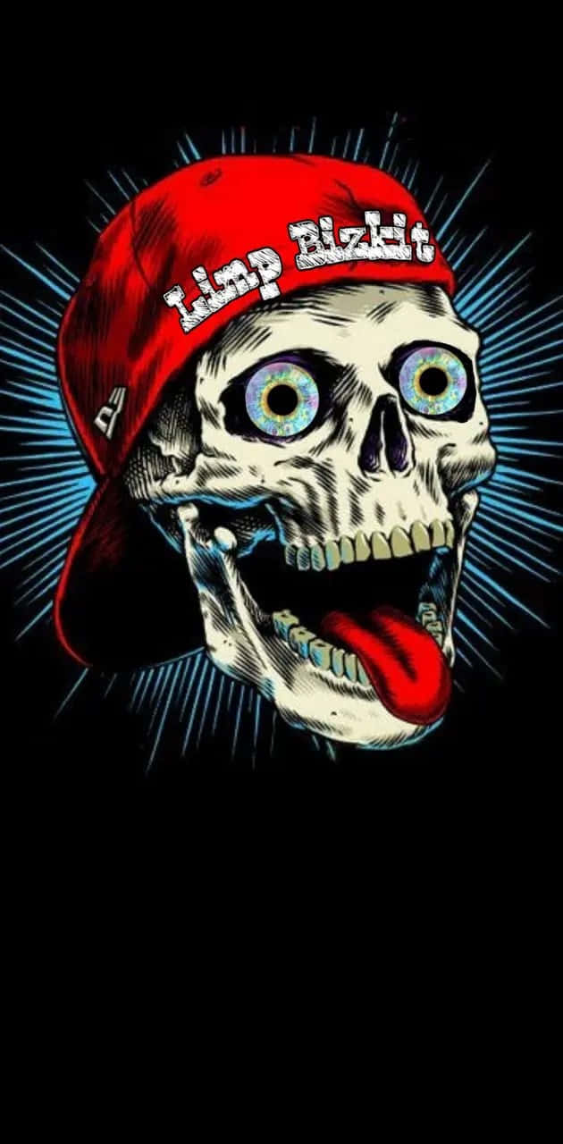 Limp Bizkit Skull Graphic Wallpaper