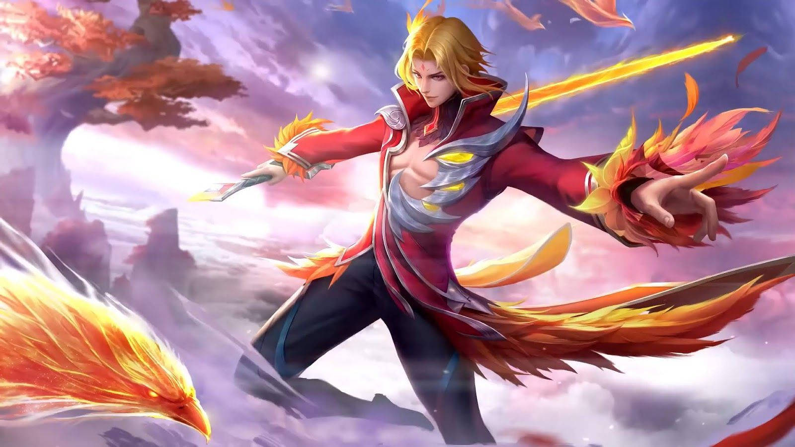 Ling Ml Fiery Dance Classic Skin Wallpaper