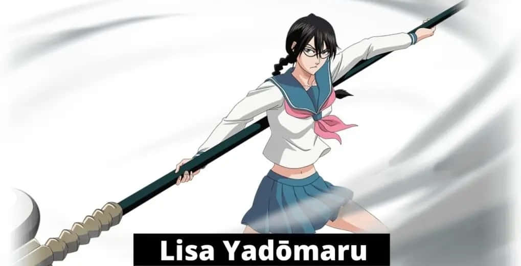 Lisa Yadomaru In Stunning Battle Pose Wallpaper