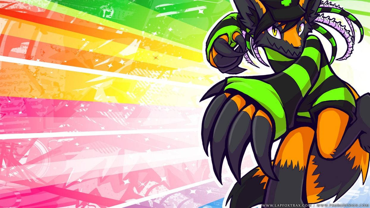 Listen To The Music Of Furry Artist Negaren Wallpaper