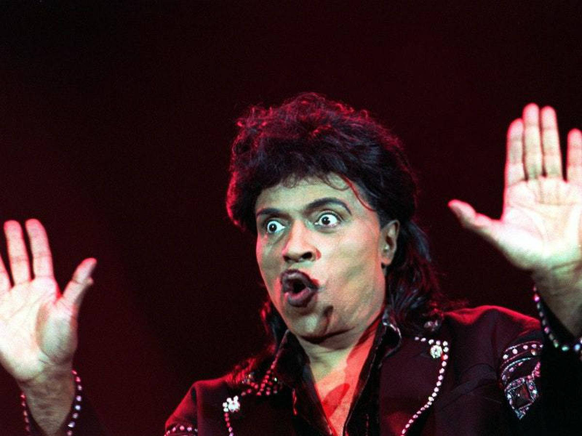 Little Richard The Rock N Roll Legends Concert Wallpaper