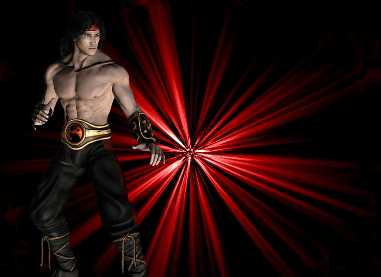 Liu Kang, The Chosen One, Prepares For Battle In Mortal Kombat Wallpaper