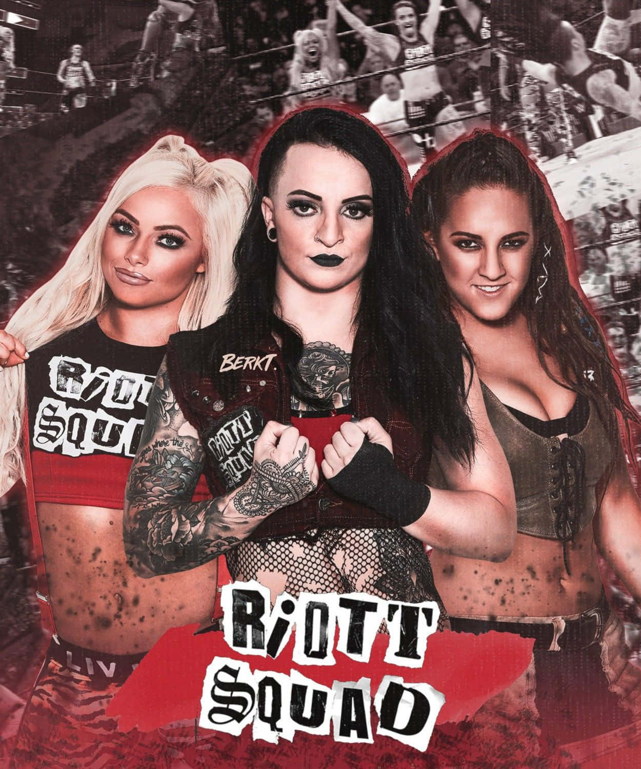 Liv Morgan Ruby Sarah Poster Wallpaper