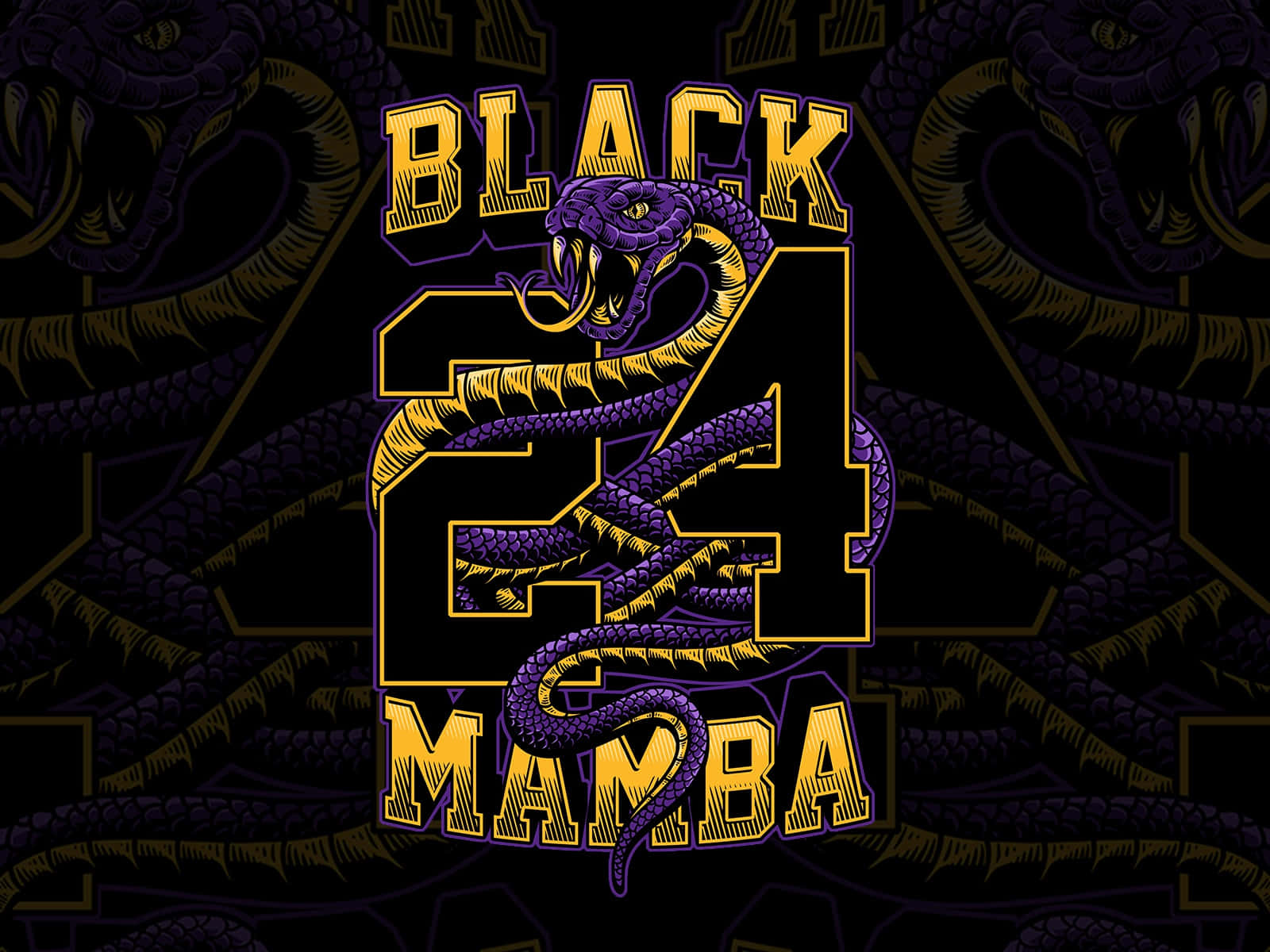 Live Life With Mamba Mentality Wallpaper