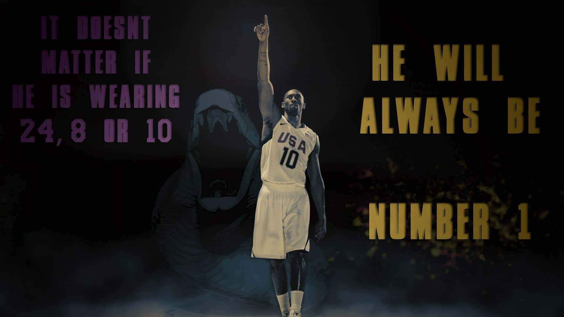 Live With The Mamba Mentality Wallpaper