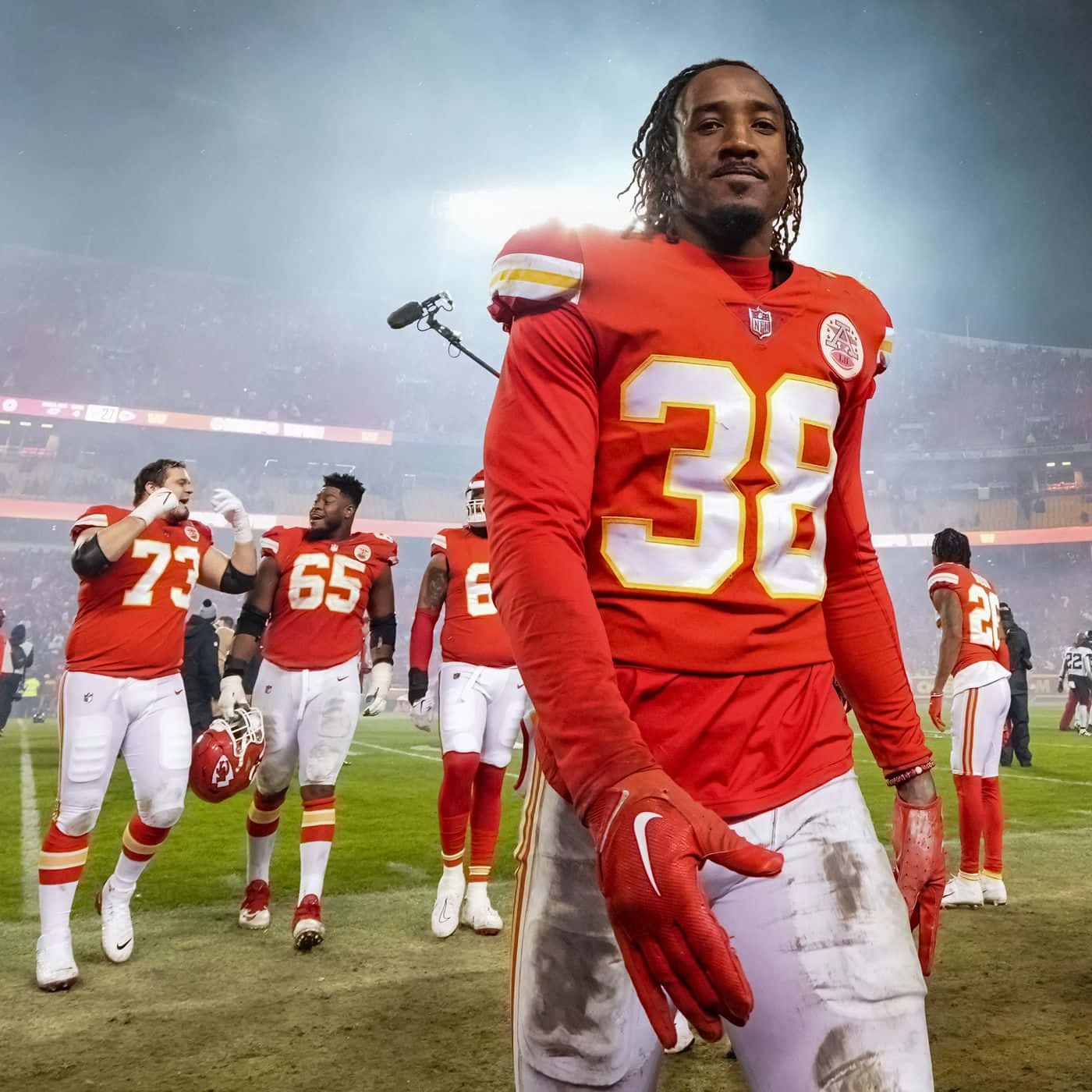 Ljarius Sneed Kansas City Chiefs Game Night Wallpaper