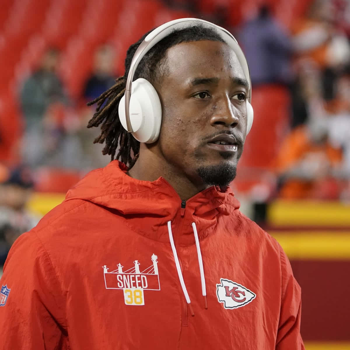 Ljarius Sneed Kansas City Chiefs Headphones Wallpaper