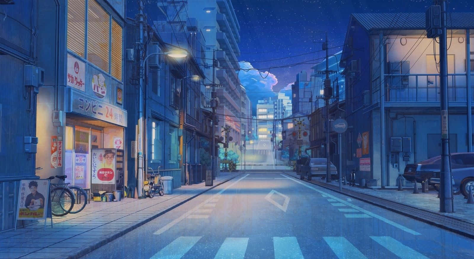 Lo-fi Aesthetic City View Wallpaper