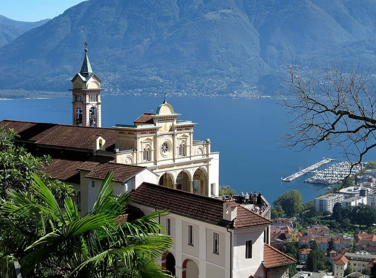 Locarno Lake Maggiore View Wallpaper