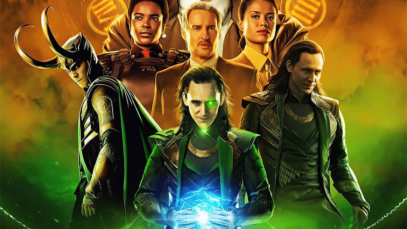 Loki Season2 Characters Promotional Artwork Wallpaper