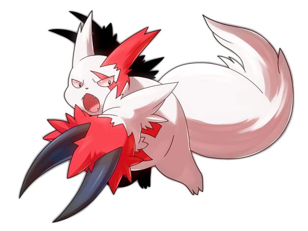 Long Black Nails Of Zangoose Wallpaper