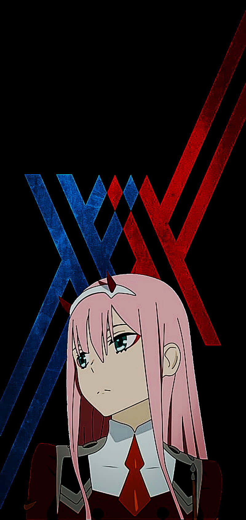 Look At The Darling In The Franxx Phone! Wallpaper