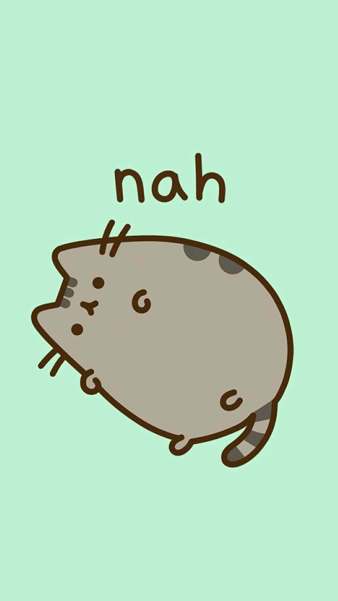 Look At This Adorable Pusheen! Wallpaper