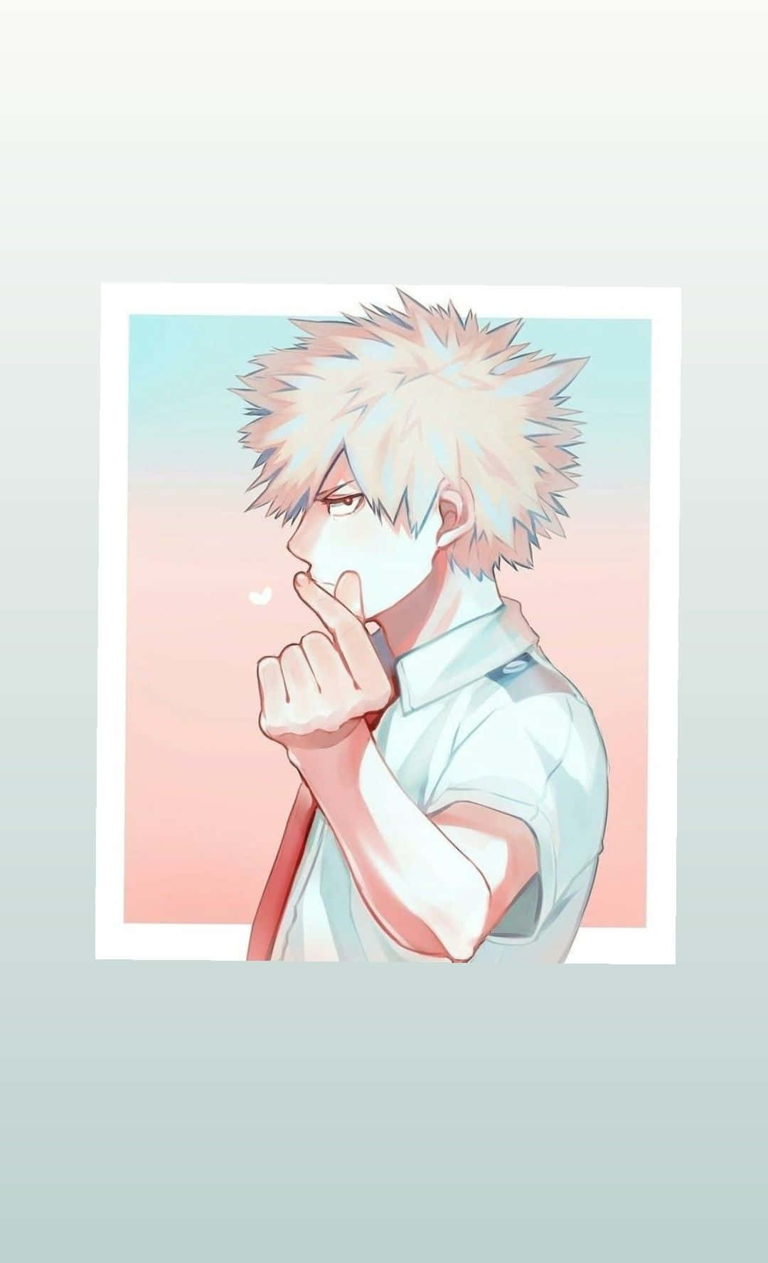 Look Great With Bakugo Phone Wallpaper