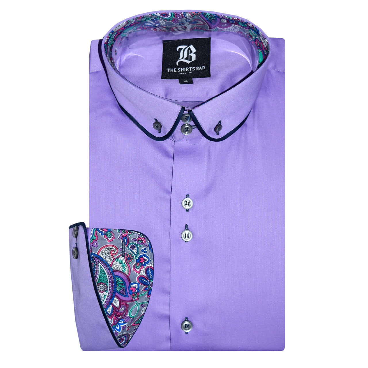 Look Stylish In This Elegant Purple Shirt Wallpaper