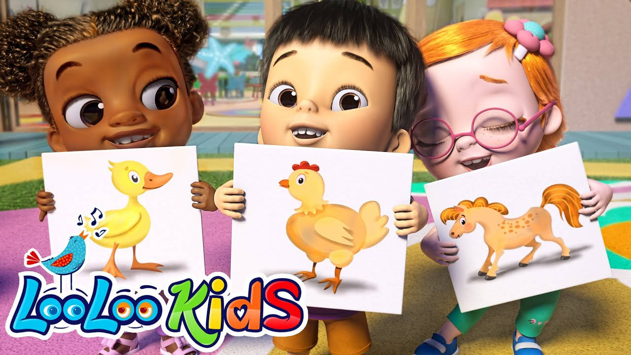 Looloo Kids Artworks Wallpaper