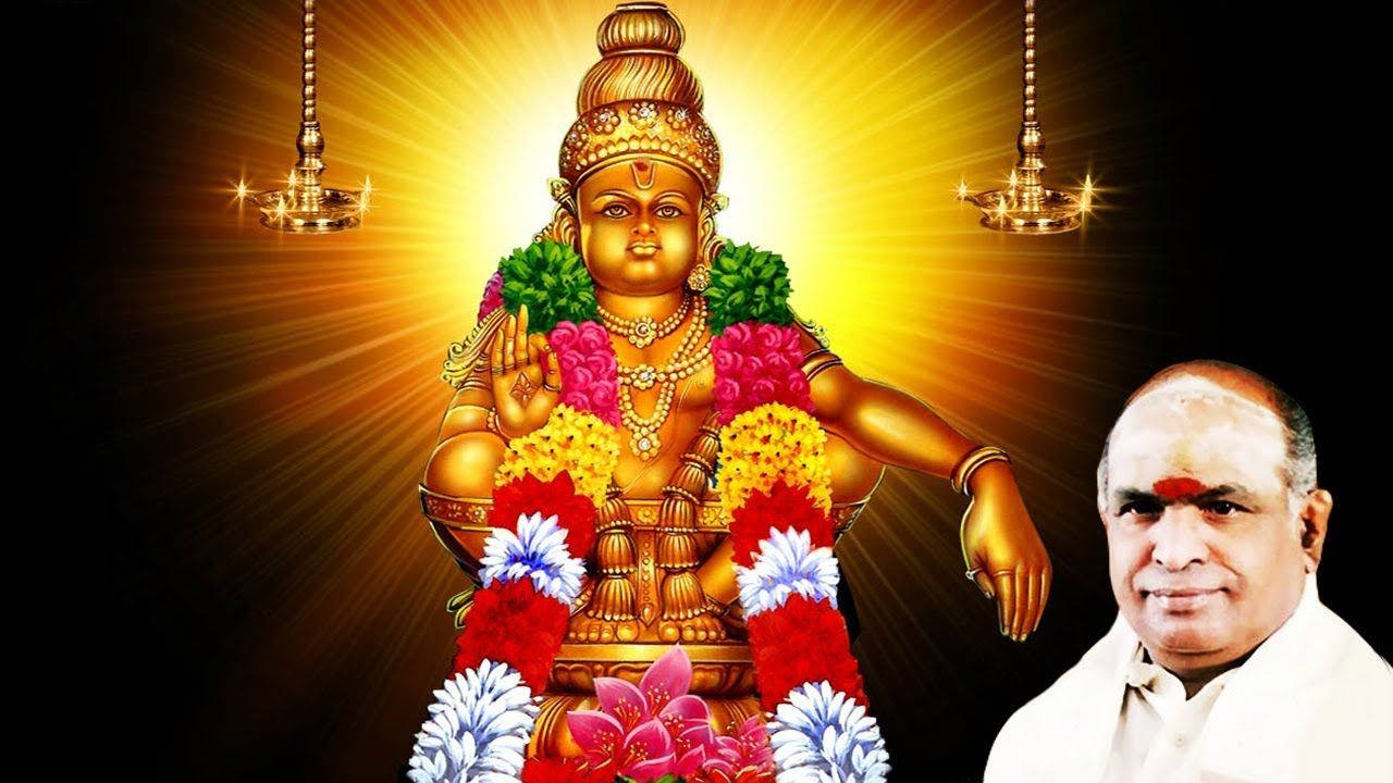 Lord Ayyappa And K Veeramani Wallpaper