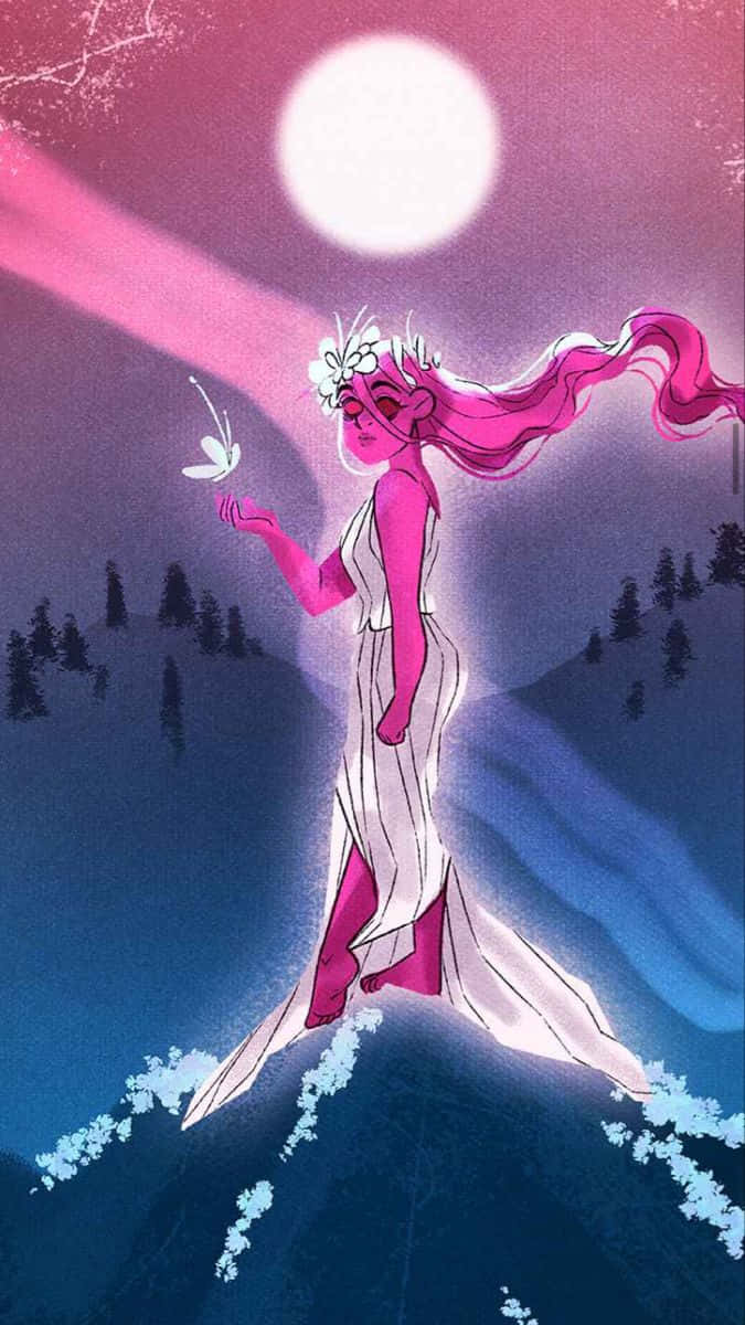 Lore Olympus Webtoon With Moon Wallpaper