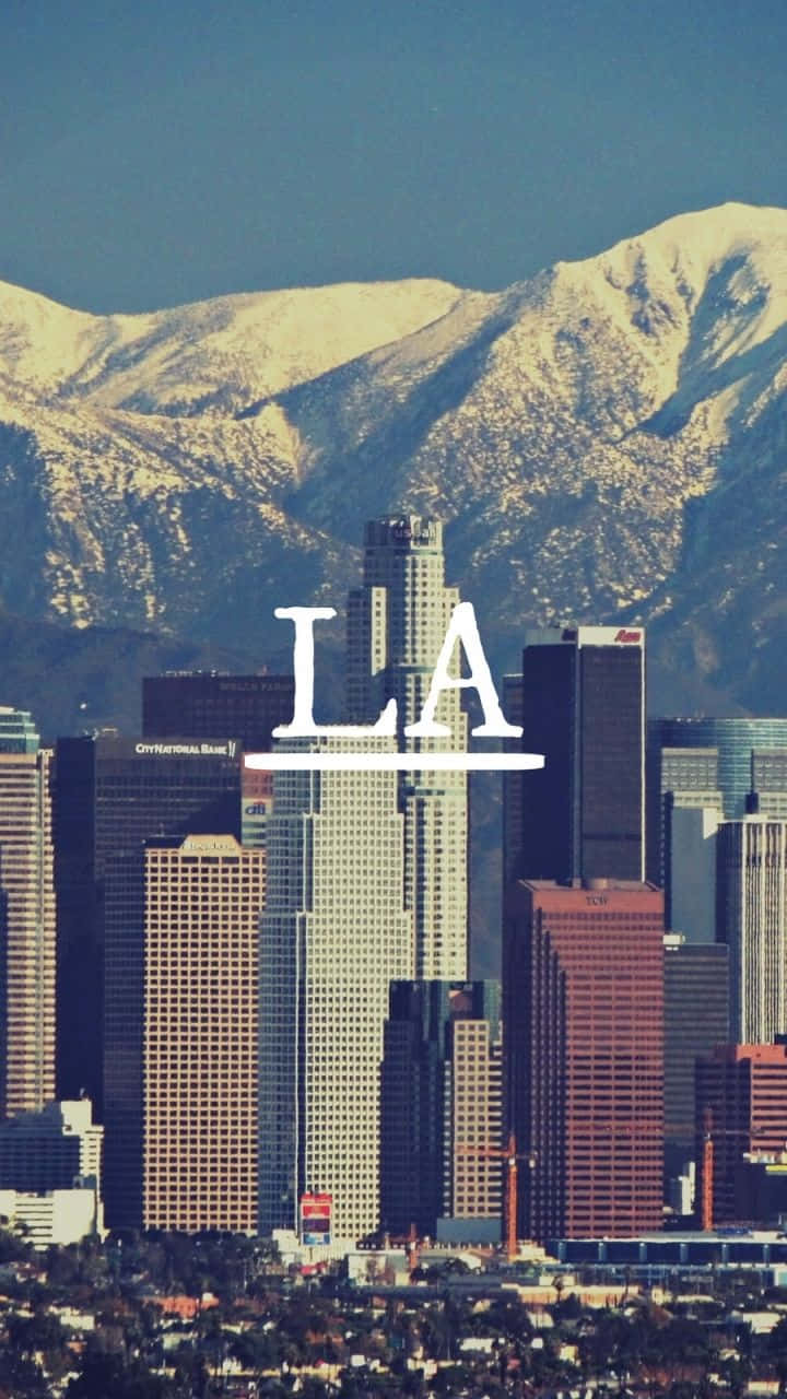 Los Angeles Iphone Screen Theme Wallpaper