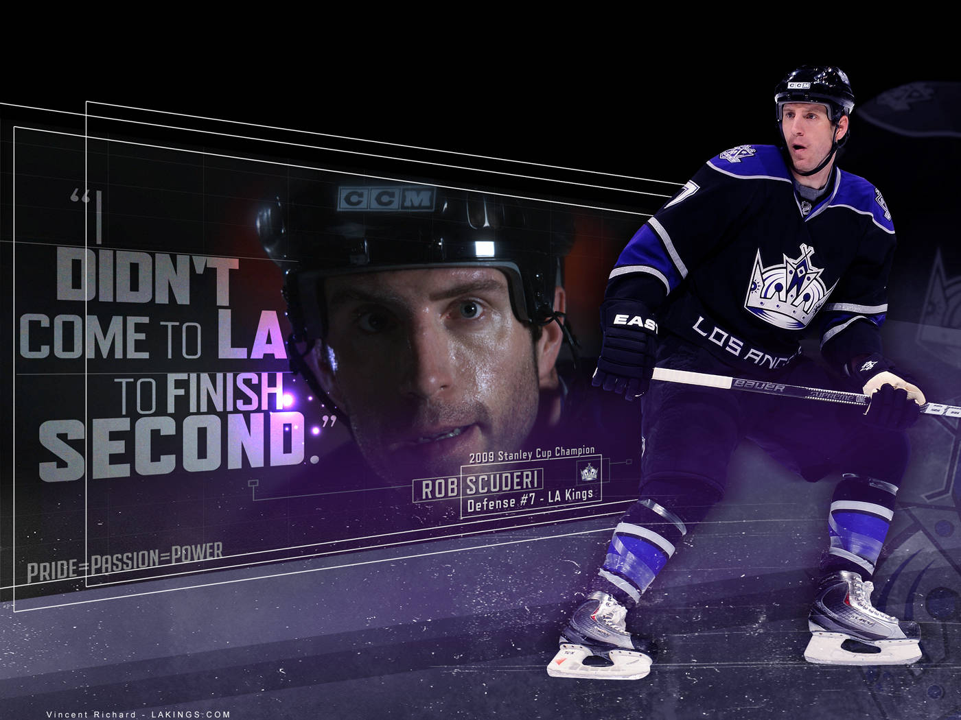 Los Angeles Kings Rob Scuder Wallpaper